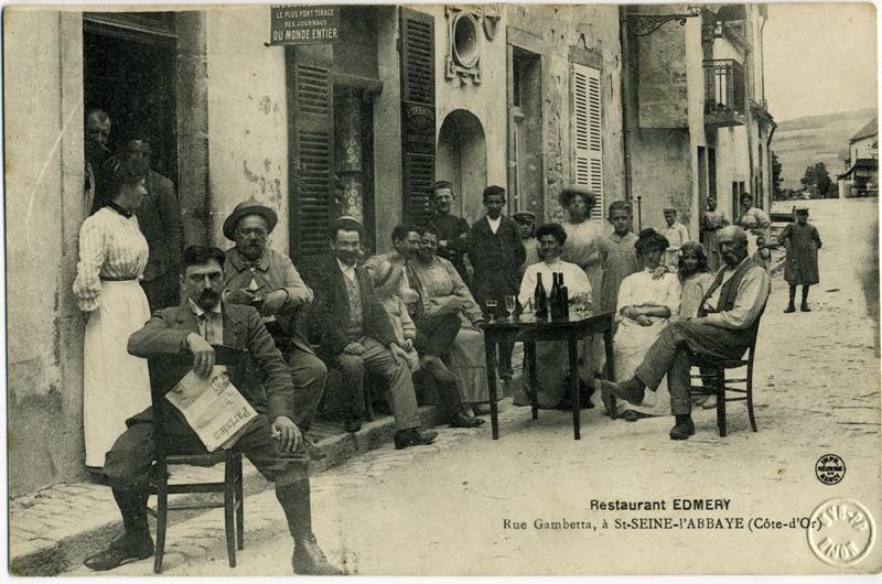 Restaurant EDMERY / Rue Gambeta, à St-SEINE-l'ABAYE (Côte-d'Or)
