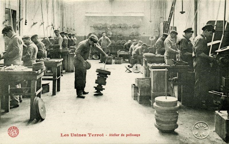 Les Usines Terrot - Atelier de polissage
