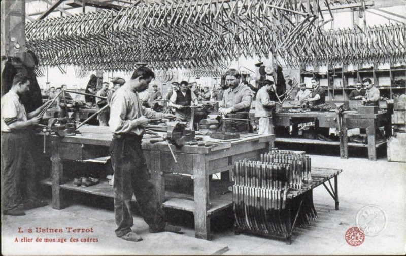 Les Usines Terrot - Atelier de montage de cadres