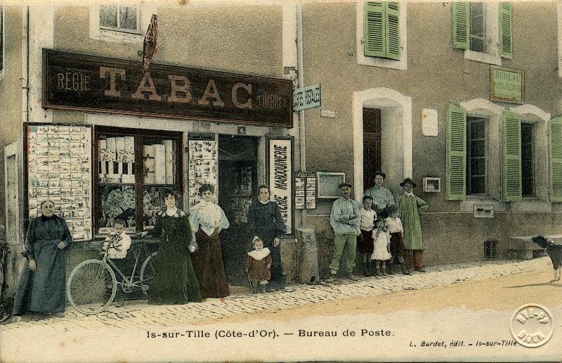 IS-sur-TILLE (Côte-d'Or). - Bureau de Poste