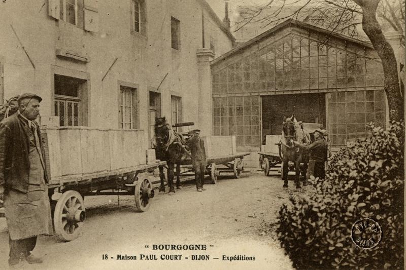 Bourgogne - 18 -  Maison PAUL COURT - DIJON - Expéditions