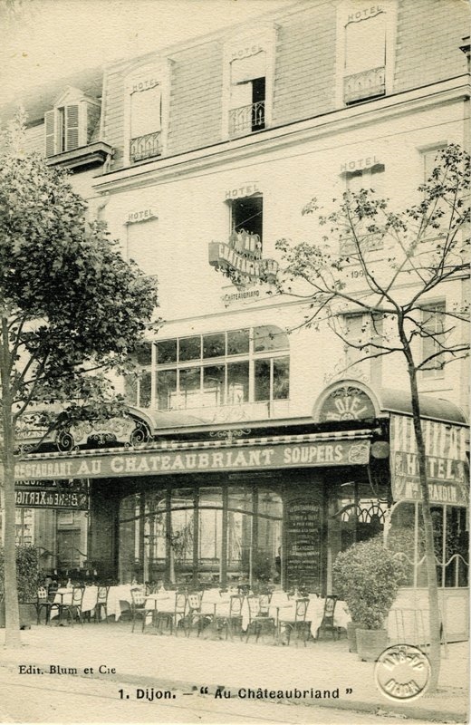 1. Dijon. - "Au Châteaubriand"