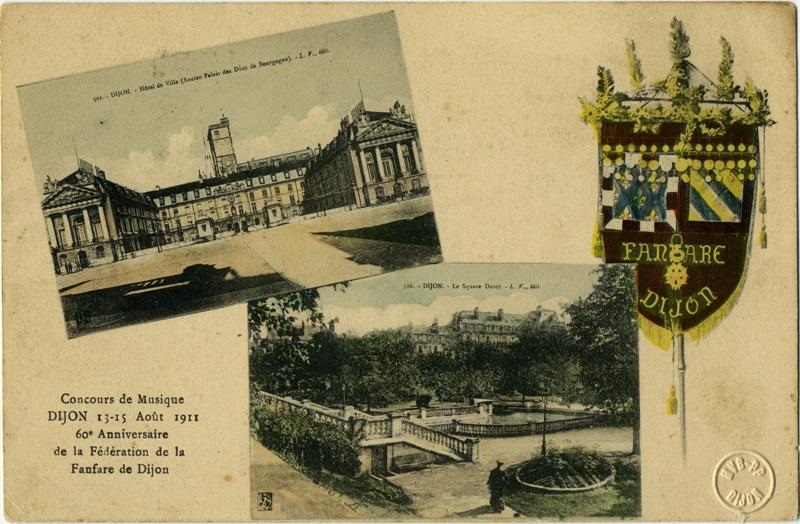Concours de musique DIJON 13-15 Août 1911
