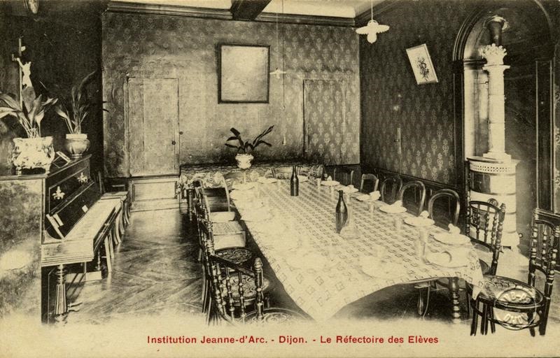 Institution Jeanne-d'Arc. - Dijon. - Le Réfectoire des Elèves