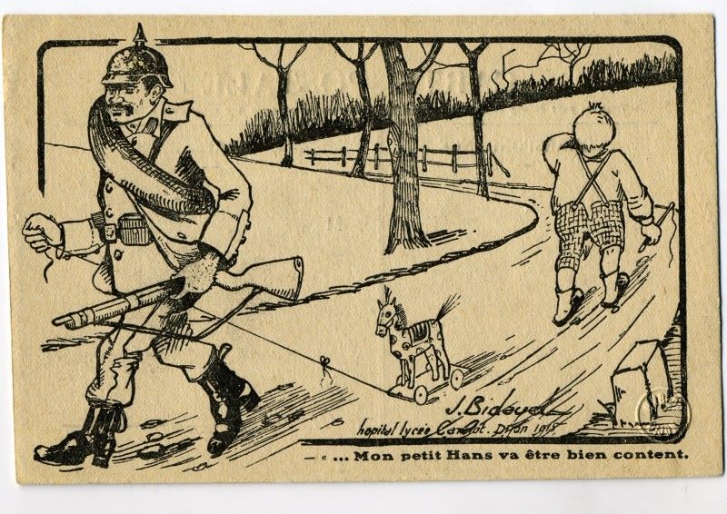 "... Mon petit Hans va être bien content.