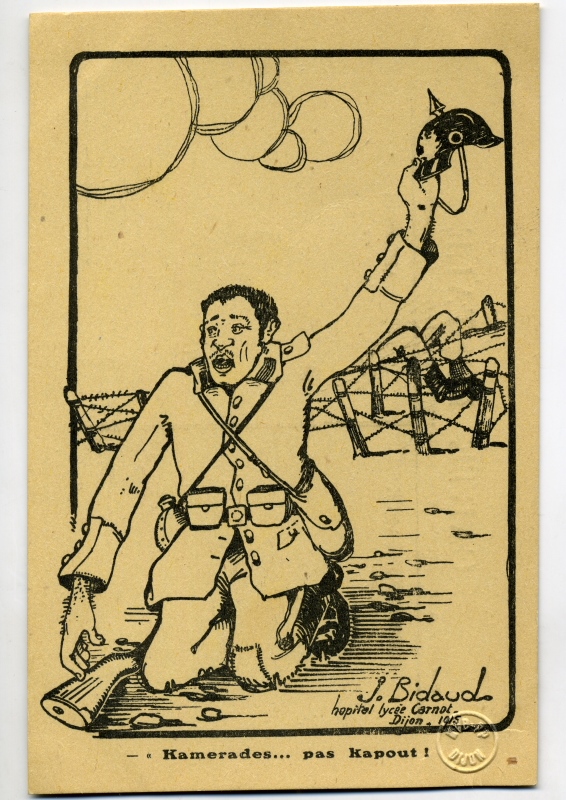 "... Kamarades... pas Kapout.