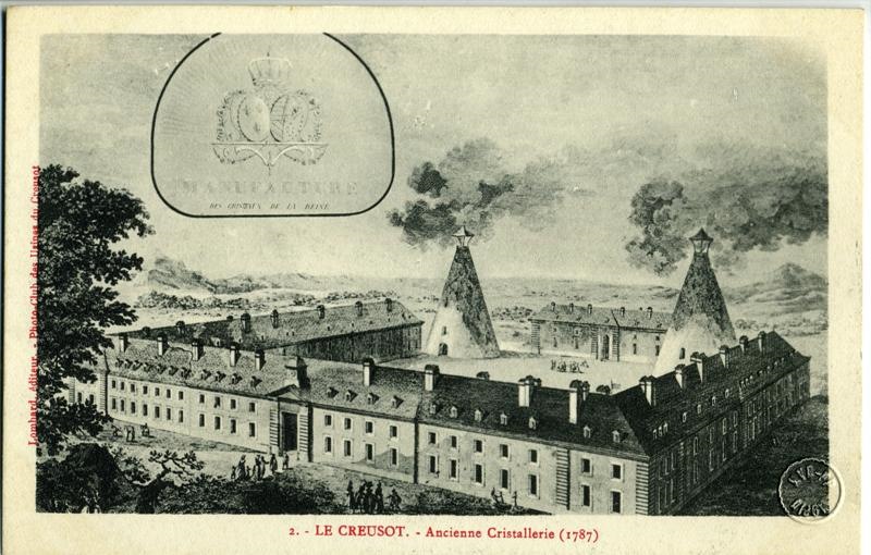 2. - LE CREUSOT. - Ancienne Cristallerie (1787)
