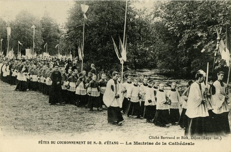 FETES DU COURONNEMENT DE N.-D.d'ETANG-La Maîtrise de la Cathédrale