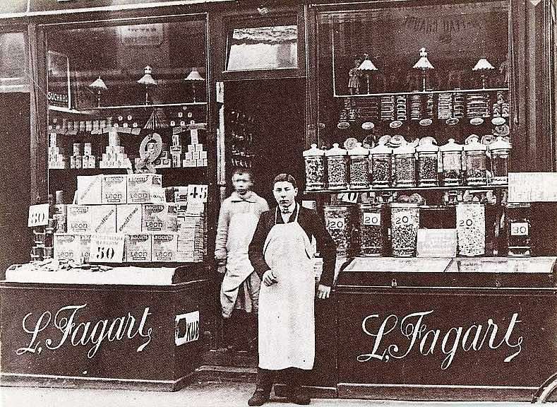 Epicerie Modèle 1888-1978/Léon et Georges Henri FAGART/28,rue de la Liberté-DIJON (1910)/...