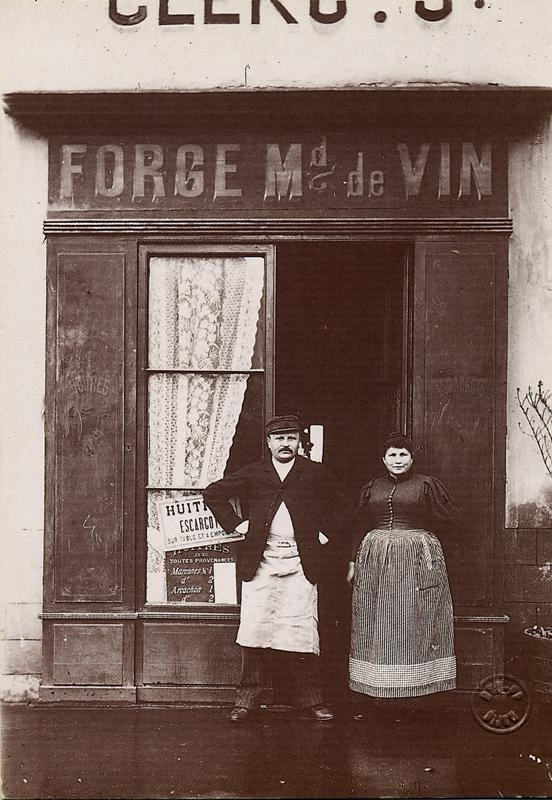 FORGE Marchand de Vin/Rue Odebert-Dijon (vers 1910)/...