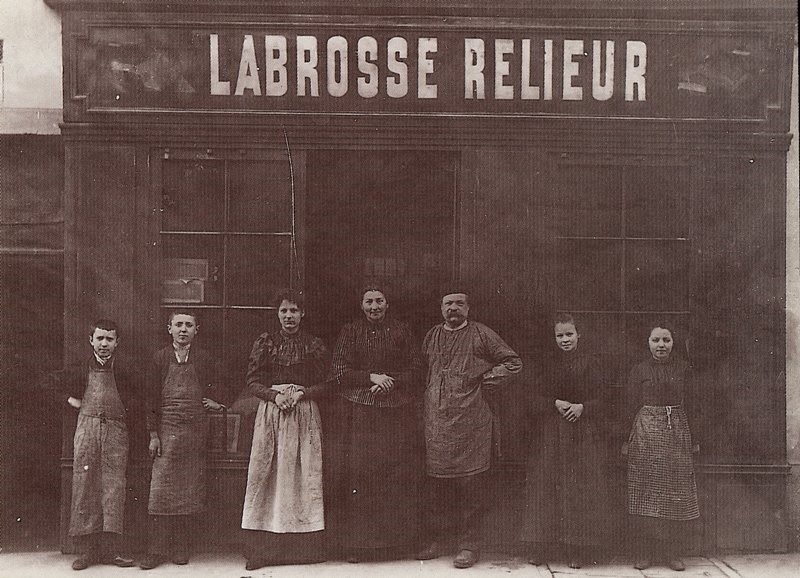 Relieur Philippe LABROSSE/18,rue Buffon-DIJON (vers 1910)/...