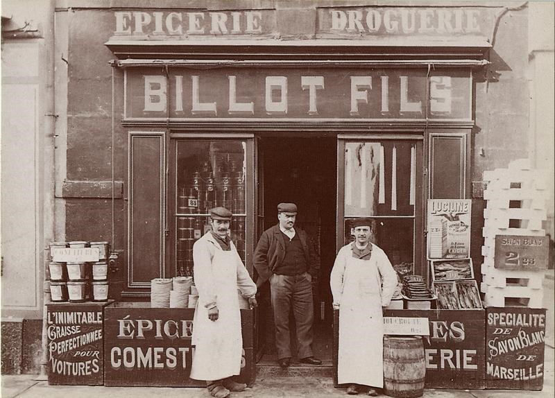 Epicerie-Droguerie BILLOT Fils/10,rue Jean-Jacques-Rousseau-DIJON/Vers 1910/...