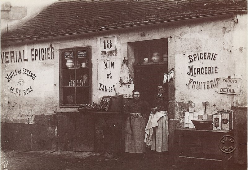 Epicerie,Mercerie,Fruiterie à DIJON/Vers 1890/...