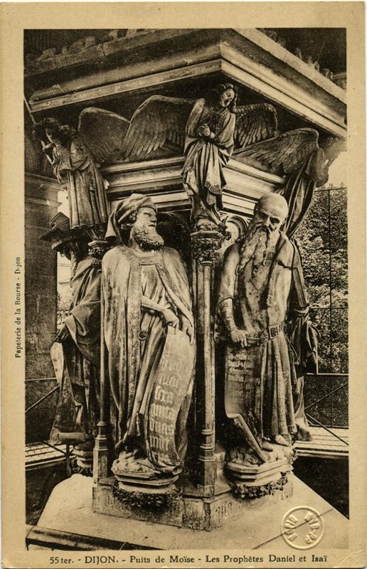 55 ter.-DIJON.-Puits de Moïse-Les Prophètes Daniel et Isaï