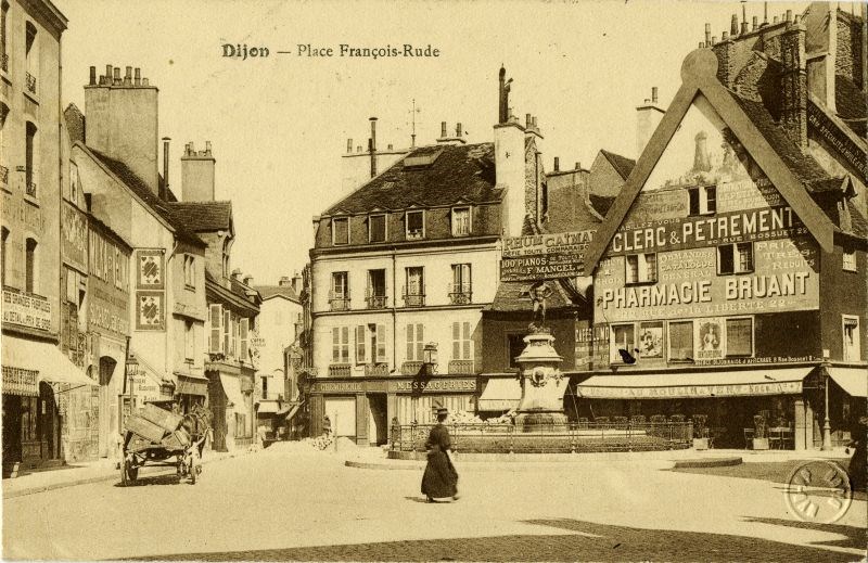 Dijon, place François Rude