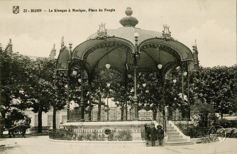 22-DIJON-Le Kiosque à Musique,Place du Peuple