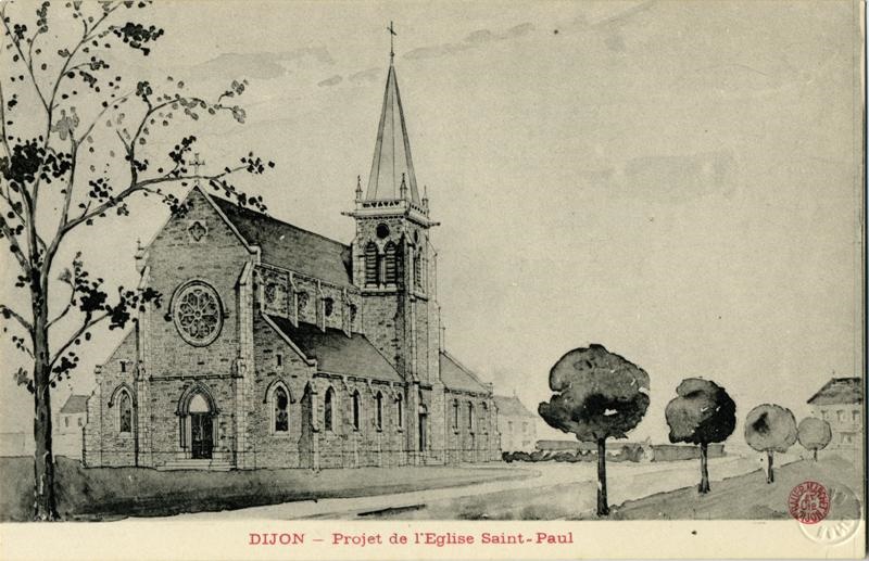 DIJON - Projet de l'Eglise Saint-Paul