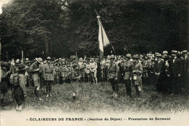 ECLAIREURS DE FRANCE (section de Dijon) - Prestation de Serment