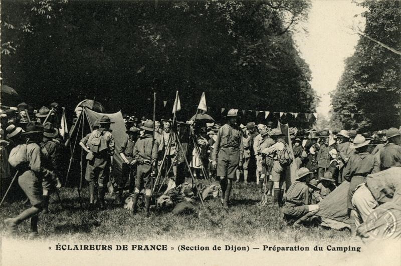ECLAIREURS DE FRANCE (section de Dijon) - Préparation du Camping