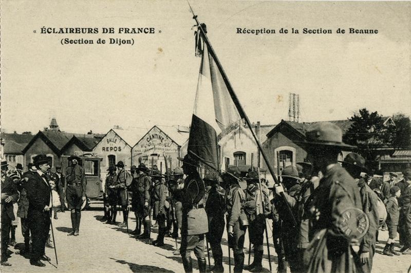 ECLAIREURS DE FRANCE (section de Dijon)  // Réception de la Section de Beaune