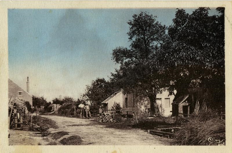 CHARREY-sur-SAONE (C.-d'Or) / Rue du garde // COMBIER IMP. MACON