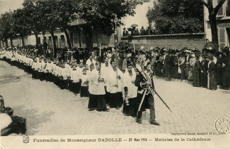 Funérailles de Monseigneur Dadolle - 27 mai 1911 - Maîtrise de la Cathédrale