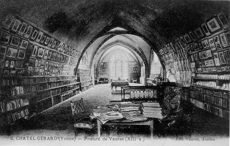 2.CHATEL-GERARD (Yonne) - Prieuré de Vausse (XIIIe siècle)