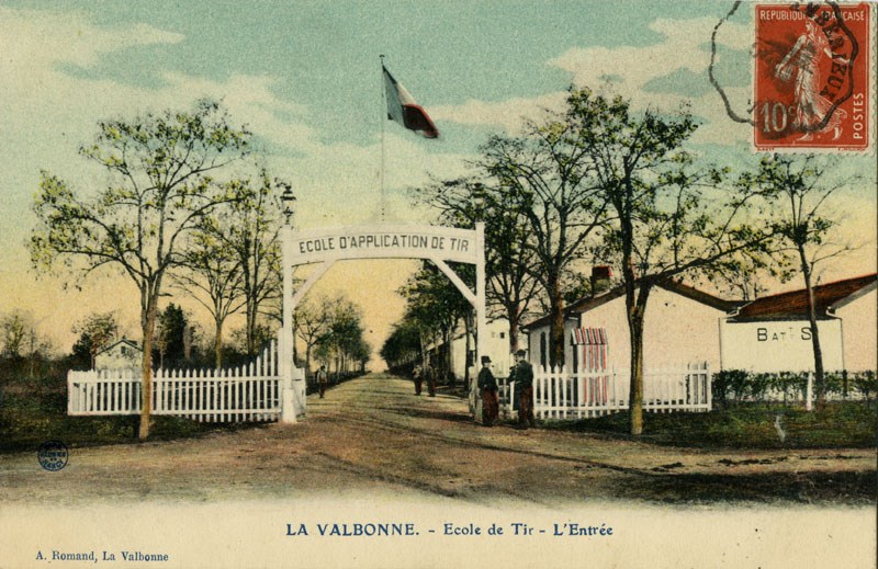 La Valbonne - Ecole de Tir - L'entrée
