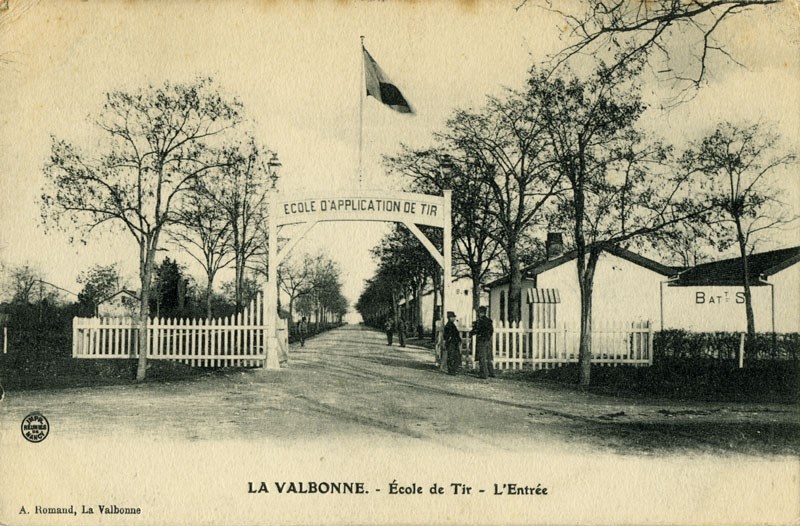 La Valbonne - Ecole de Tir - L'entrée