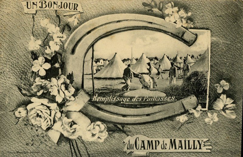 Un bonjour du Camp de Mailly
