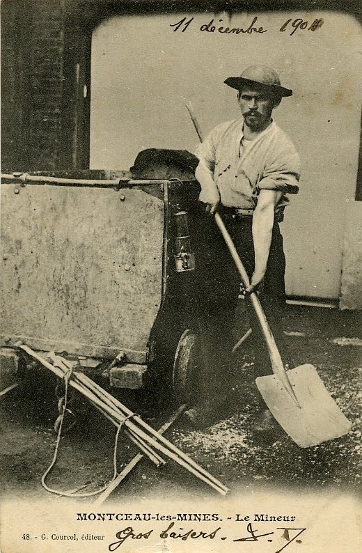MONTCEAU-LES-MINES - Le Mineur