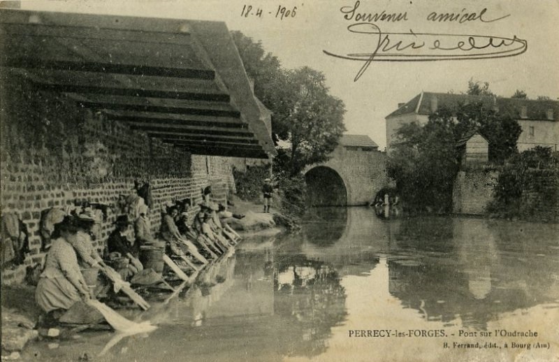 PERRECY-les-FORGES. - Pont sur l'Oudrache