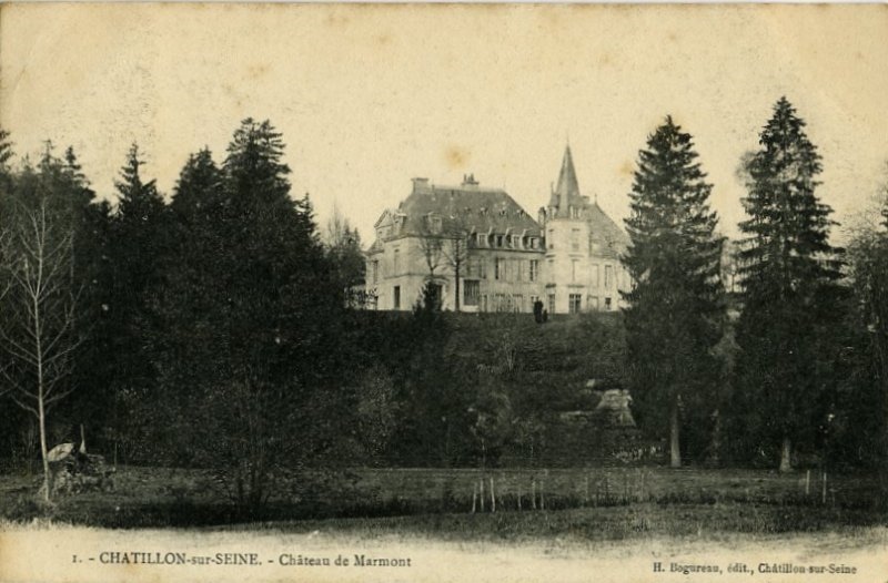 1. - CHATILON-sur-SEINE. - Château de Marmont