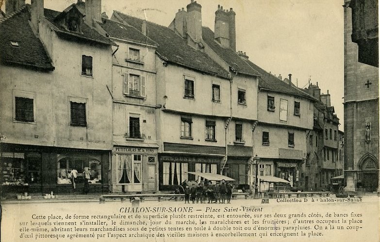 CHALON-SUR-SAONE - Place Saint-Vincent