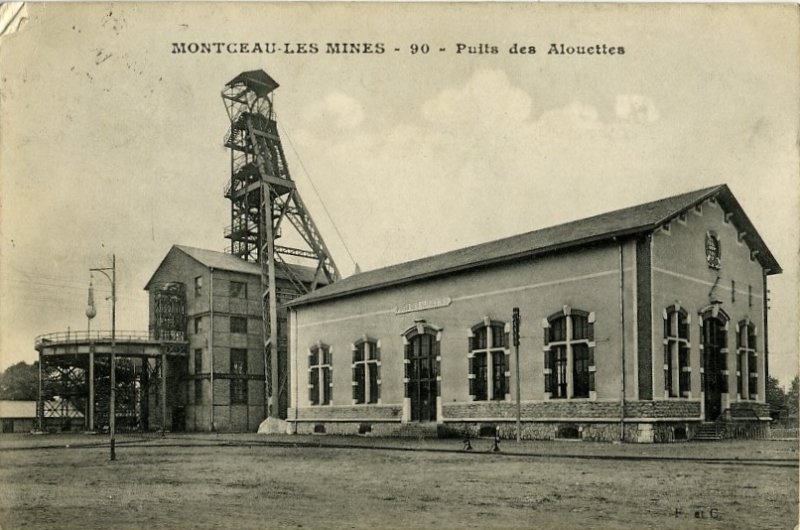 MONTCEAU-LES-MINES - 90 - Puits des Alouettes