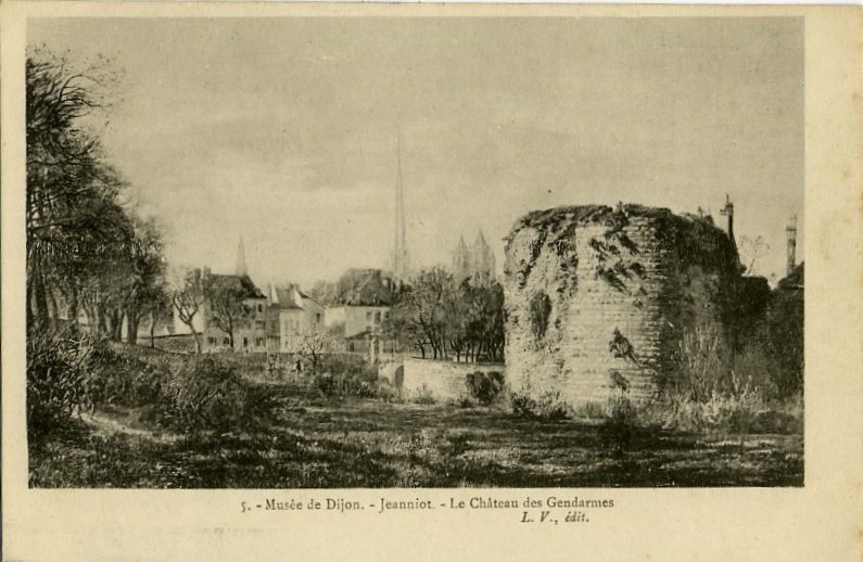 5. - Musée de Dijon. - Jeanniot . - Le Château des Gendarmes
