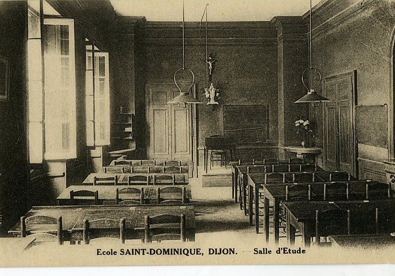 Ecole  SAINT-DOMINIQUE, DIJON - Salle d'Etude