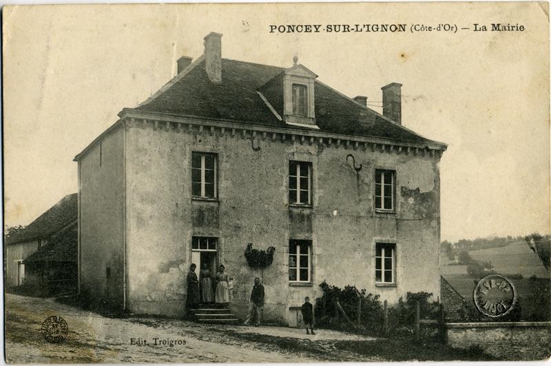 PONCEY-SUR-L'IGNON (Côte-d'Or)/La Mairie