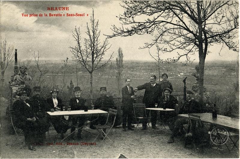 BEAUNE/Vue prise de la buvette « Sans Souci »