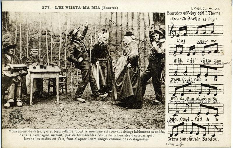 277. - L'EI VIISTA MA MIA. Bourrée.