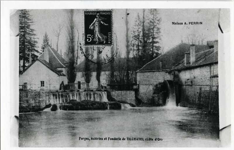Forges, Acieries et Fonderie de TILCHATEL (Côte-d'Or)//Maison A. PERRIN.