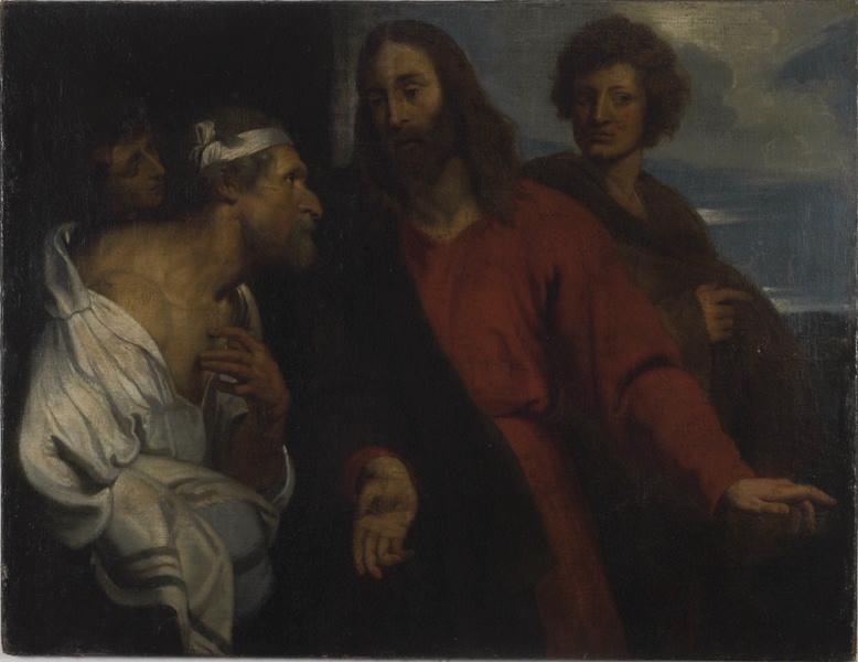Le Christ guérissant le paralytique ; Jésus guérissant le lépreux (entré au musée sous le titre)