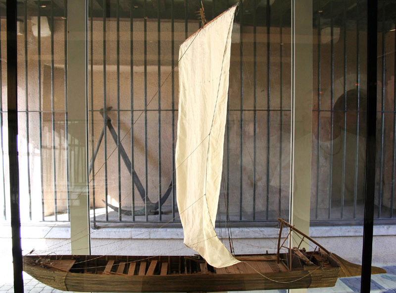 Maquette de chaland