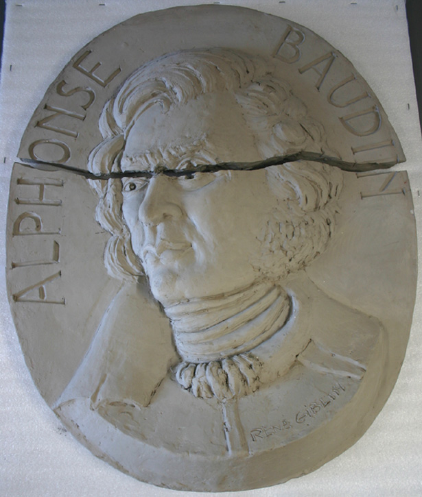 Médaillon Alphonse Baudin