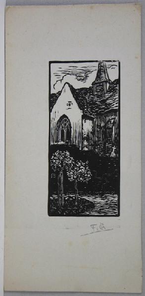 Poèmes du clocher : Les roses (église en arrière plan)