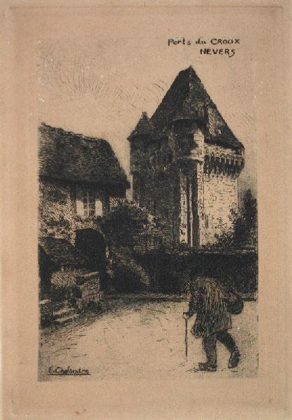 La porte du Croux à Nevers