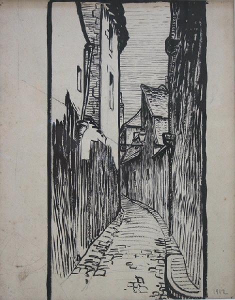 Nevers, la rue Grelu