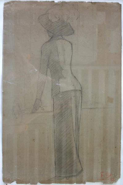 Femme de dos