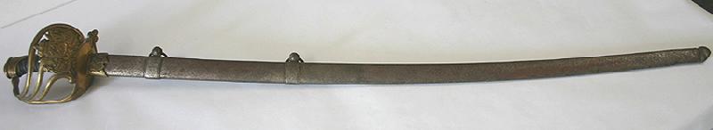 Sabre de cavalerie des gardes du corps du roi