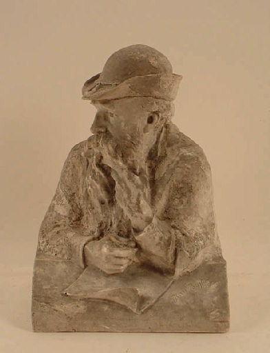 Petit buste en plâtre